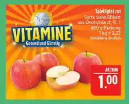 Marktkauf Tafeläpfel rot Angebot