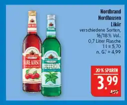 Marktkauf Nordbrand nordhausen saure kirsche likör Angebot