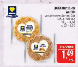 Marktkauf Edeka herzstücke bourbon vanille waffeln Angebot