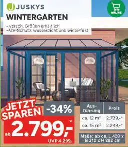 Marktkauf Juskys wintergarten Angebot