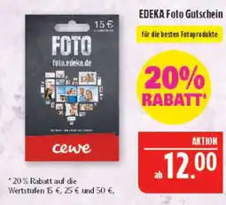 Marktkauf Cewe edeka foto gutschein Angebot