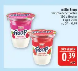 Marktkauf Müller froop himbeere Angebot