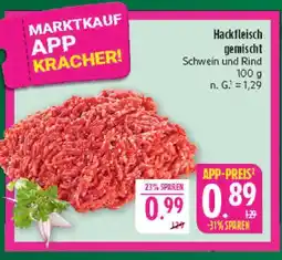 Marktkauf Hackfleisch gemischt Angebot