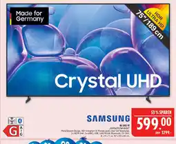 Marktkauf Samsung crystal uhd 4k-uhd-tv Angebot