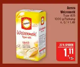 Marktkauf Aurora weizenmehl type 405 Angebot