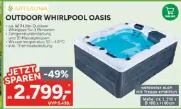 Marktkauf Artsauna outdoor whirlpool oasis Angebot