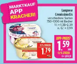 Marktkauf Langnese cremissimo eis Angebot