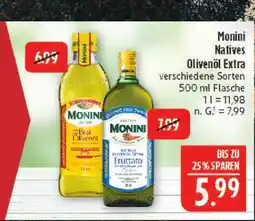 Marktkauf Monini natives olivenöl extra Angebot