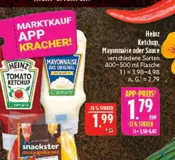 Marktkauf Heinz tomato ketchup Angebot