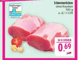 Marktkauf Schweinerücken Angebot