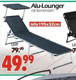 Wreesmann Alu-lounger mit sonnendach Angebot