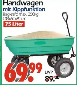Wreesmann Handwagen mit kippfunktion Angebot