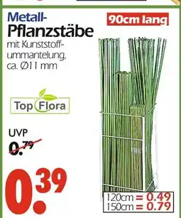 Wreesmann Top flora metall-pflanzstäbe 90cm lang Angebot