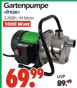 Wreesmann Gartenpumpe inox Angebot