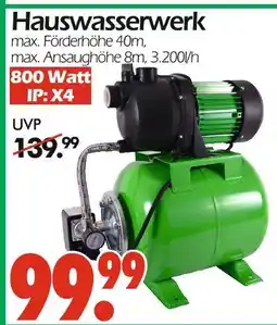 Wreesmann Hauswasserwerk Angebot