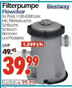 Wreesmann Bestway filterpumpe flowclear Angebot