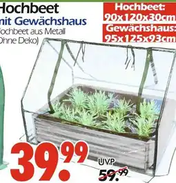 Wreesmann Hochbeet mit gewächshaus Angebot