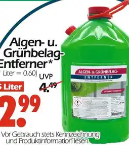 Wreesmann Algen- und grünbelag-entferner Angebot