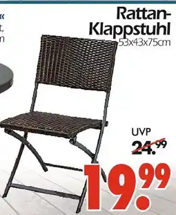 Wreesmann Rattan-klappstuhl Angebot