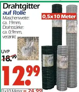 Wreesmann Drahtgitter auf rolle 0,5x10 meter Angebot