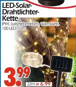 Wreesmann Led-solar-drahtlichter-kette Angebot