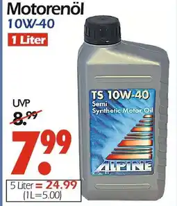 Wreesmann Alpine motorenöl 10w-40 Angebot