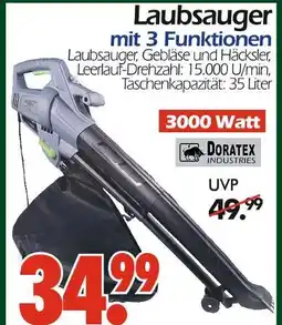 Wreesmann Doratex industries laubsauger Angebot