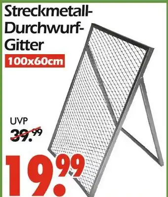 Wreesmann Streckmetall-durchwurf-gitter Angebot
