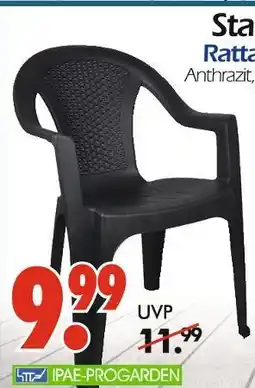 Wreesmann Ipae-progarden stapelstuhl rattangeflecht Angebot