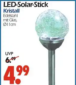 Wreesmann Led-solar-stick kristall Angebot