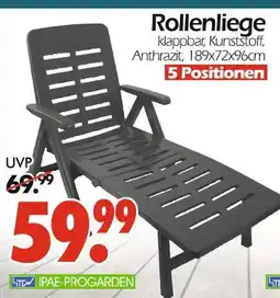Wreesmann Ipae-progarden rollenliege Angebot