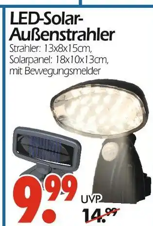 Wreesmann Led-solar-außenstrahler Angebot