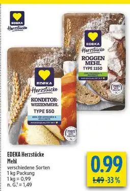 diska Edeka herzstücke konditor-weizenmehl type 550 Angebot