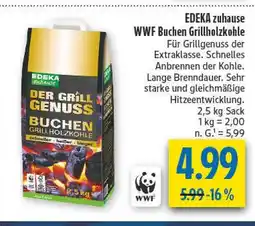 diska Edeka wwf buchen grillholzkohle Angebot