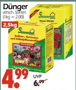 Wreesmann Sonnenhof balkon-, terrassen- und kübelpflanzendünger Angebot