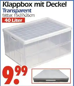 Wreesmann Klappbox mit deckel Angebot
