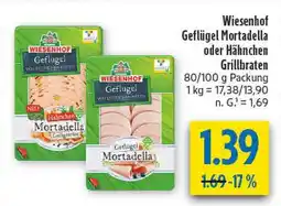 diska Wiesenhof geflügel mortadella Angebot