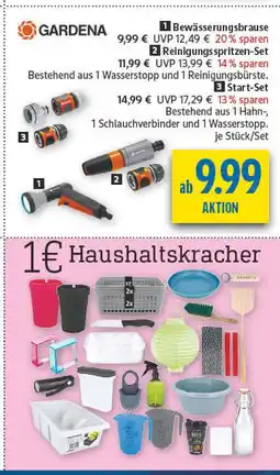 diska Gardena bewässerungsbrause Angebot