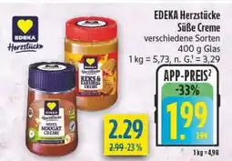 diska Edeka herzstücke nuss nougat creme Angebot