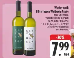 E-Center Wackerbarth elbterrassen weißwein cuvée Angebot
