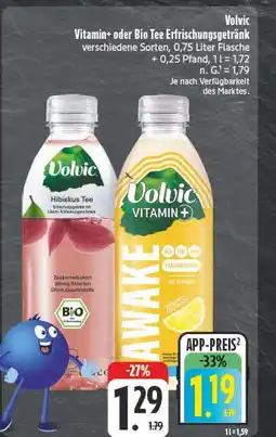 E-Center Volvic vitamin+ erfrischungsgetränk Angebot
