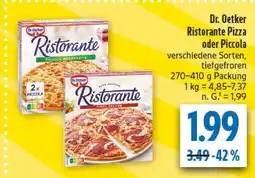 diska Dr. oetker ristorante pizza Angebot