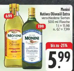 E-Center Monini brot olivenöl Angebot