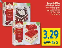 diska Coppenrath & wiese cafeteria fein & sahnig schwarzwälder kirsch Angebot