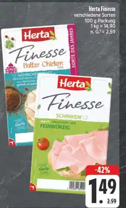 E-Center Herta finesse butter chicken Angebot