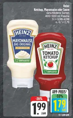 E-Center Heinz mayonnaise das original Angebot