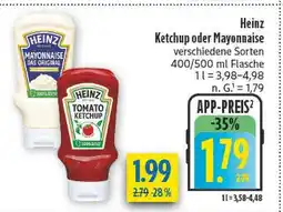 diska Heinz mayonnaise Angebot