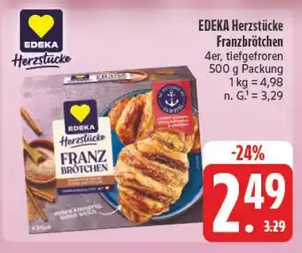 E-Center Edeka herzstücke franzbrötchen Angebot