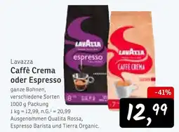 KONSUM Lavazza caffè crema Angebot