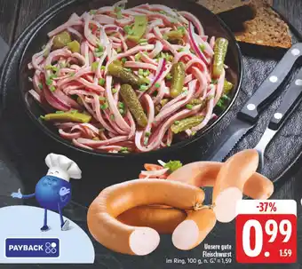 E-Center Unsere gute fleischwurst Angebot